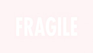 18. Natacha MERCIER - Fragile - peinture acrylique mate sur toile - 33 x 19 (...)