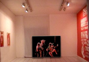 30. Ken WEAVER - Vue exposition "Supersonic Satan"RDC - EXPRMNTL gallery - (...)