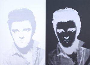 Gavin TURK - Elvis Diptych 2007 - Diptique - Silkscreen sur toile - 129 x (...)