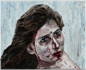 08. Ronald OPHUIS - Beslan 2004 Huile sur toile - 2009 - 40 x 50 cm - signée (...)