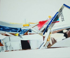 04. Laurent RABIER - A way of life - huile sur toile - 2005 - 100 x 120 (...)