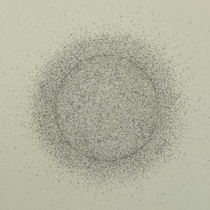 06. Susanna LEHTINEN - QUANTUS FIRMUS 3 ink on canvas 80x80 cm (...)