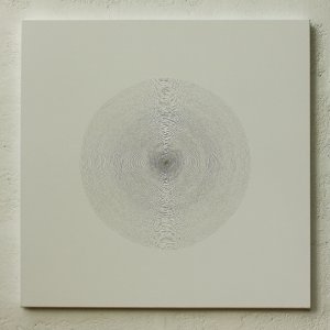 07. Susanna LEHTINEN - QUANTUS FIRMUS 4 ink on canvas 80x80 cm (...)