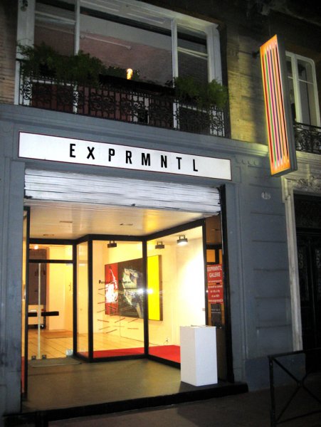 01. EXPRMNTL galerie : vue 2008