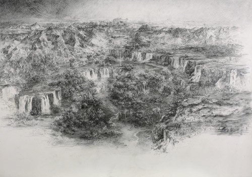 01. Ruyta AMAE - Before Architecture - 2005 - Dessin crayon sur papier - 76 (...)