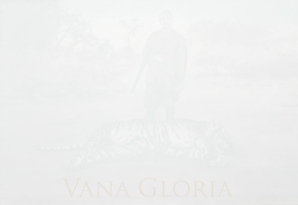 05. Natacha MERCIER - Vana gloria - peinture acrylique mate sur toile - 60 (...)